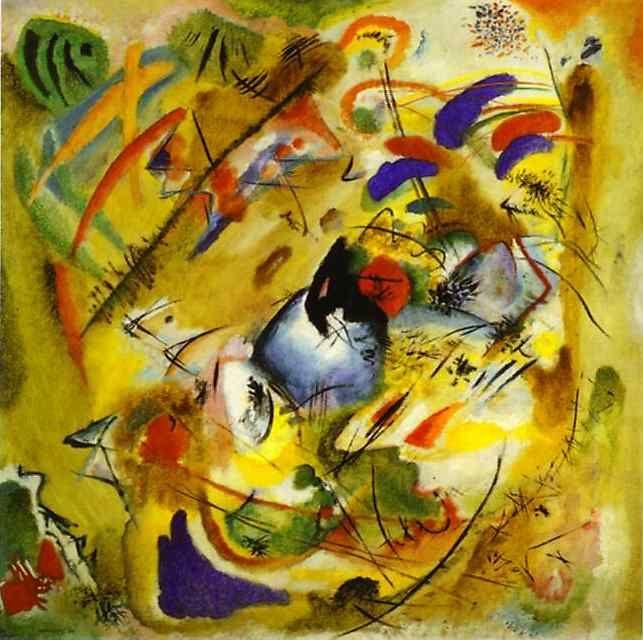 Wassily Kandinsky. Dreamy Improvisation.