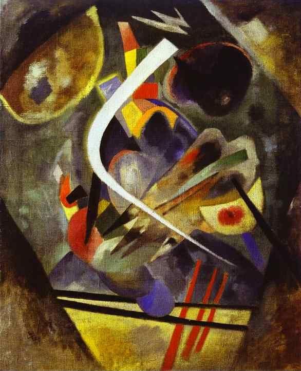 Wassily Kandinsky. White Stroke.