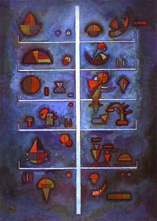 Wassily Kandinsky. Storeys.