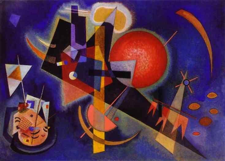 Wassily Kandinsky. In Blue.