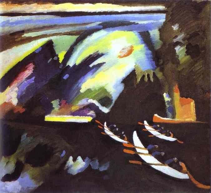 Wassily Kandinsky. Boat Trip.
