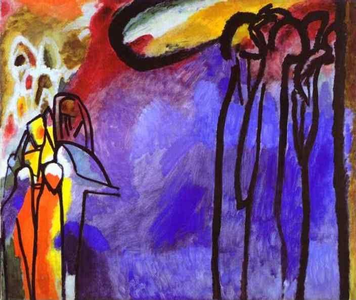 Wassily Kandinsky. Improvisation 19.