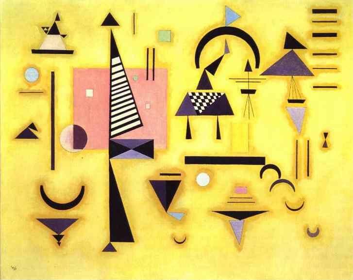 Wassily Kandinsky. Decisive Pink.