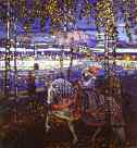 Wassily Kandinsky. Couple Riding.