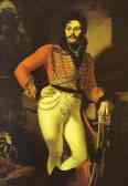 Orest Kiprensky. Portrait of D. V.(?) Davydov.