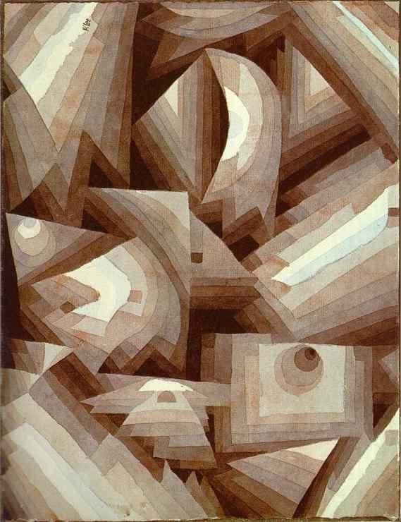 Paul Klee. Crystal Gradation.