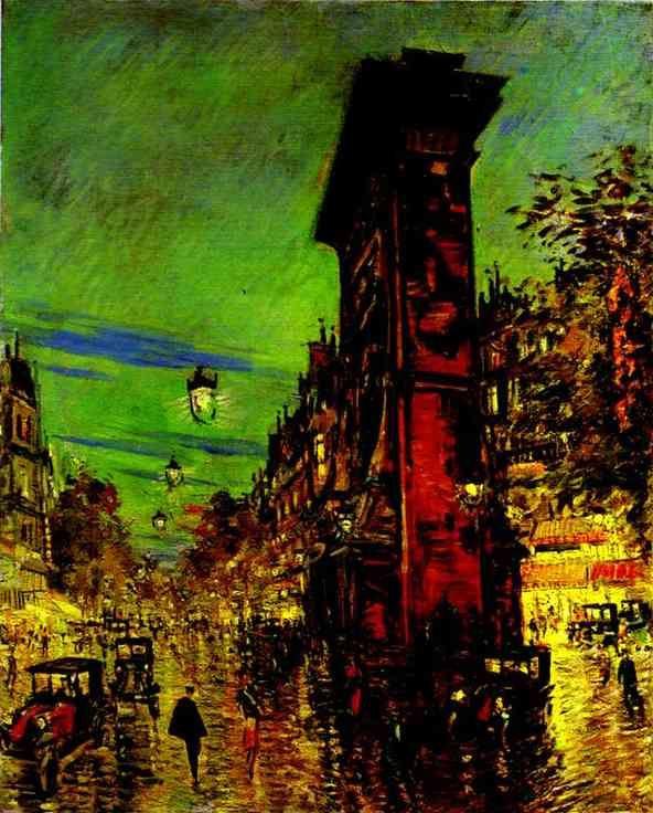 Constantin Korovin. Paris. Saint Denis Arc.