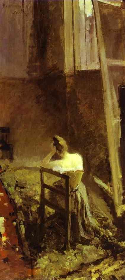 Constantin Korovin. An Artist's Studio.