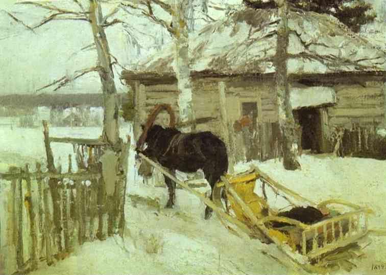 Constantin Korovin. Winter.