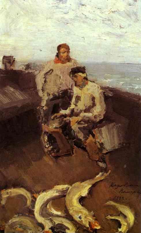 Constantin Korovin. The Pomors.