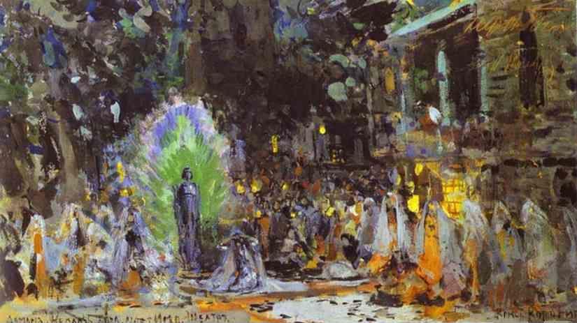 Constantin Korovin. Gudal's Castle.