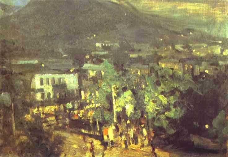 Constantin Korovin. Southern Night.