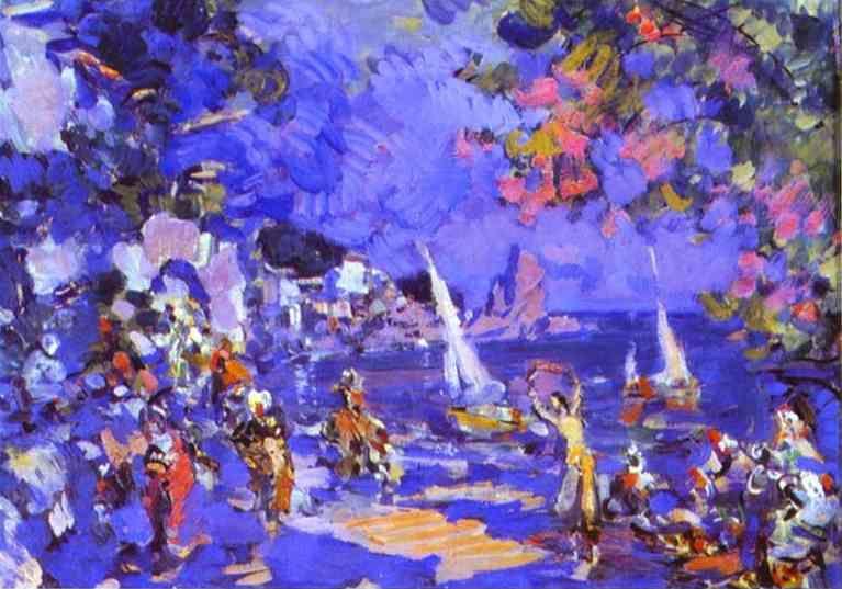 Constantin Korovin. Oriental Slave Market.