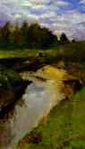 Constantin Korovin. The River Vorya at Abramtsevo.