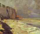 Beach at Dieppe.