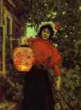 Paper Lanterns. Detail.