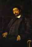 Portrait of Italian Singer Angelo Masini.