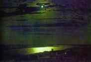 Arkhip Kuinji. Moonlight Night on Dnieper.