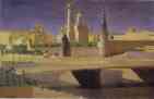 Arkhip Kuinji. View of the Kremlin from the Zamoskvorechye District.
