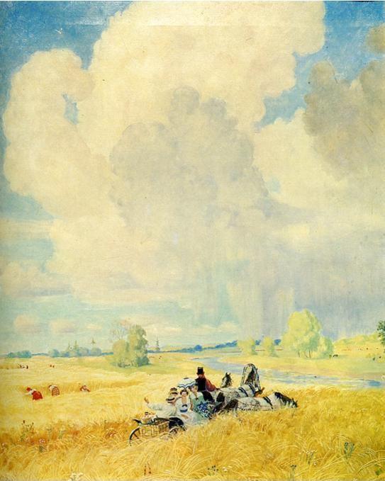 Boris Kustodiyev. Summer.