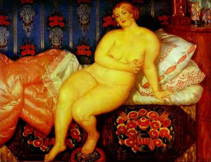 Boris Kustodiyev. La Belle.