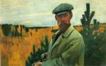 Boris Kustodiyev. Self-Portrait During Hunting.