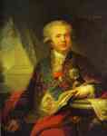 Johann Baptist Lampi the Elder. Portrait of Prince Alexander Bezborodko.