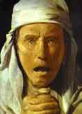 Georges de La Tour. The Quarrel of the Musicians. Detail.
