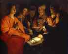 Georges de La Tour. The Adoration of the Shepherds.
