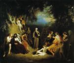 Sir Thomas Lawrence. Homer Reciting His Poems.