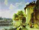 Mikhail Lebedev. View of Albano, near Rome.