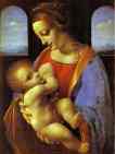 Leonardo da Vinci. Madonna Litta.