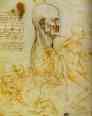 Leonardo da Vinci. Head Measured, and Horsemen.