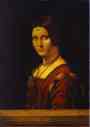 Leonardo da Vinci. Portrait of an Unknown Woman (La Belle Ferroniere).