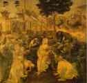 Leonardo da Vinci. Adoration of the Magi.