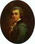 Dmitry Levitzky. Portrait of Nikolay Lvov, Architect, Painter and Poet.