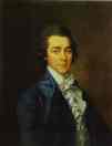 Dmitry Levitzky. Portrait of Nikolay Lvov, Architect, Painter and Poet.