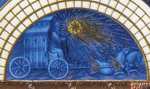 Limbourg Brothers. Les trÄ�s riches heures du Duc de Berry. January. A New Year's Day Feast including Jean de Berry. Detail.
