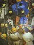 Ambrogio Lorenzetti. Allegory of Good Government. Detail.
