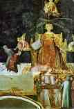 Ambrogio Lorenzetti. Allegory of Good Government. Detail.
