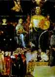 Ambrogio Lorenzetti. Allegory of Good Government. Detail.