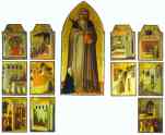 Pietro Lorenzetti. The Blessed Humility and Eleven Stories from Her Life.