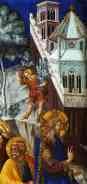 Pietro Lorenzetti. Entry of Christ into Jerusalem. Detail.