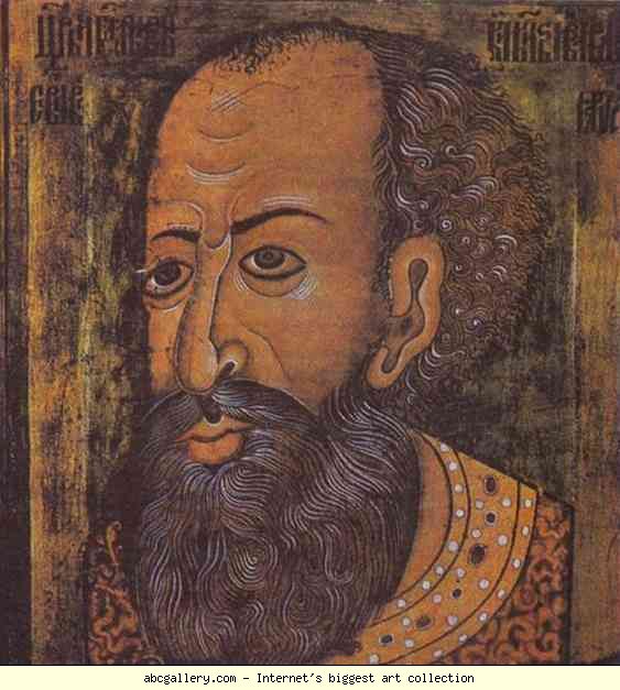 Tsar Ivan Vasilyevich the Terrible by Unknown Artist.