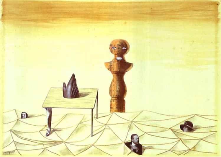 René Magritte. Without Title (French: Sans titre).