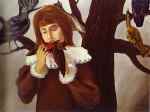 Young Girl Eating a Bird / Pleasure (French: Jeune fille mangeant un oiseau...
