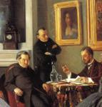 Vladimir Makovsky. A Reading. Detail.