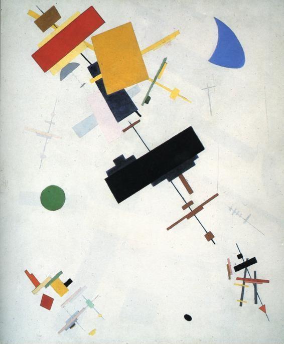 Kazimir Malevich. Suprematism. (Supremus
 #56).