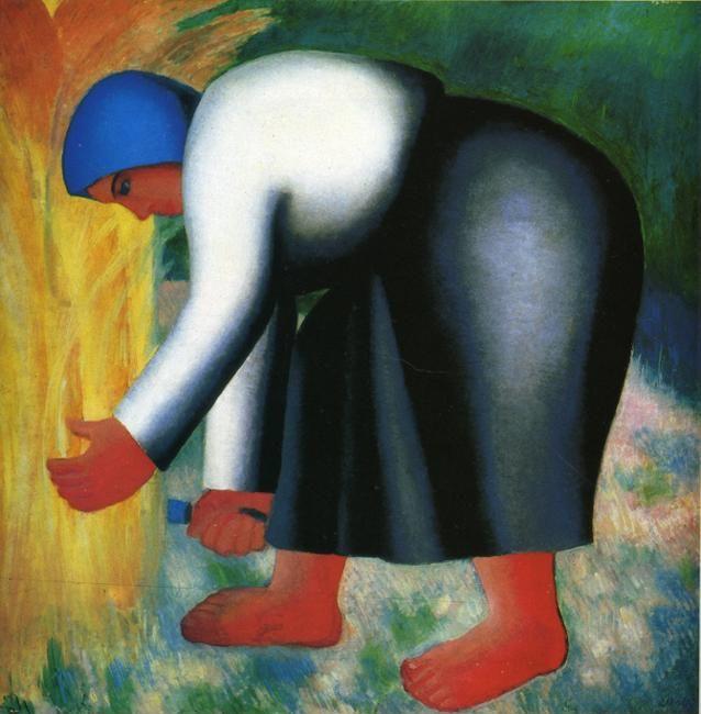 Kazimir Malevich. Reaper.