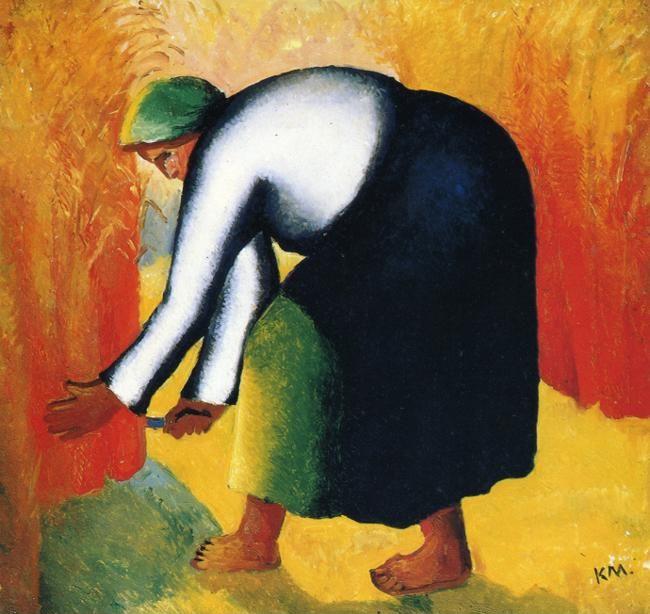 Kazimir Malevich. Reaper.